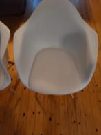 Set van 2 witte design stoelen, Huis en Inrichting, Stoelen, Ophalen of Verzenden