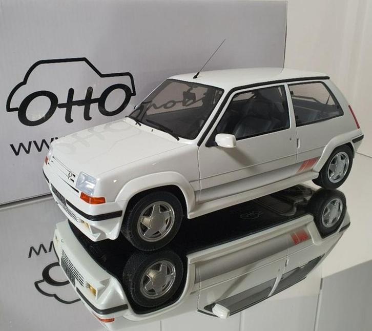 Renault 5 GT turbo ph2 ottomobile G015 Clio Williams Alpine, Hobby en Vrije tijd, Modelauto's | 1:5 tot 1:12, Nieuw, Auto, 1:9 t/m 1:12