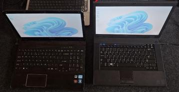 2X laptop met Windows 11 ; lees de advertentie : 50 euro beschikbaar voor biedingen