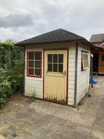 tuinhuisje, Tuin en Terras, Tuinhuis, 2 ramen, Met overkapping, Hout