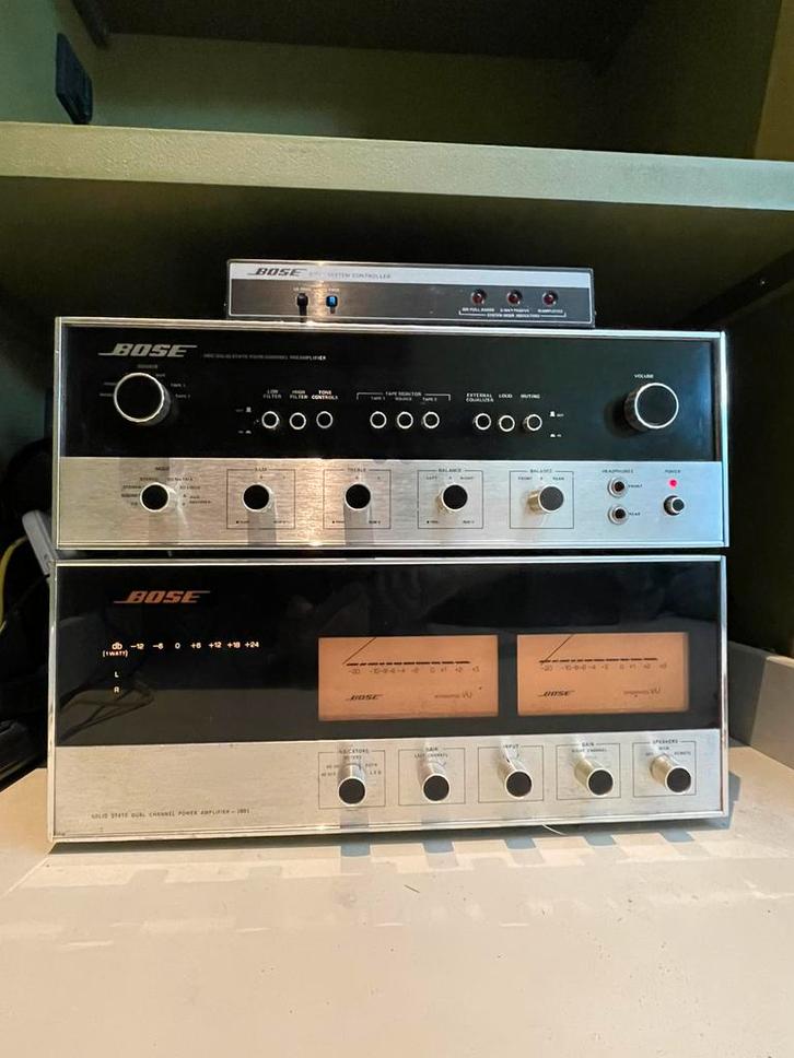 Bose 1801 versterker met Bose 4401 set, Audio, Tv en Foto, Stereo-sets, Gebruikt, Overige merken, Ophalen
