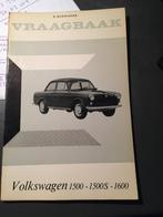 Vraagbaak Volkswagen 1500 1966, Ophalen of Verzenden