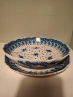 Fruittest Delftsblauw antiek begin 1900, Tichelaar, Ophalen of Verzenden
