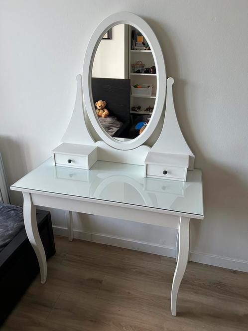 Toilettafel / kaptafel, Huis en Inrichting, Tafels | Kaptafels, Minder dan 100 cm, 50 tot 100 cm, Hout, Ophalen