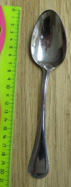 WMF Cromargan Germany eetlepel parelrand Antique Pearl?, Ophalen of Verzenden, Gebruikt, Rvs of Chroom, Los bestek