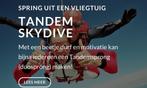 Skydive/ parachute springen, Twee personen