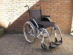 Excel G3 light rolstoel 48 cm massieve banden en stokhouder, Ophalen of Verzenden, Inklapbaar, Zo goed als nieuw, Duwrolstoel