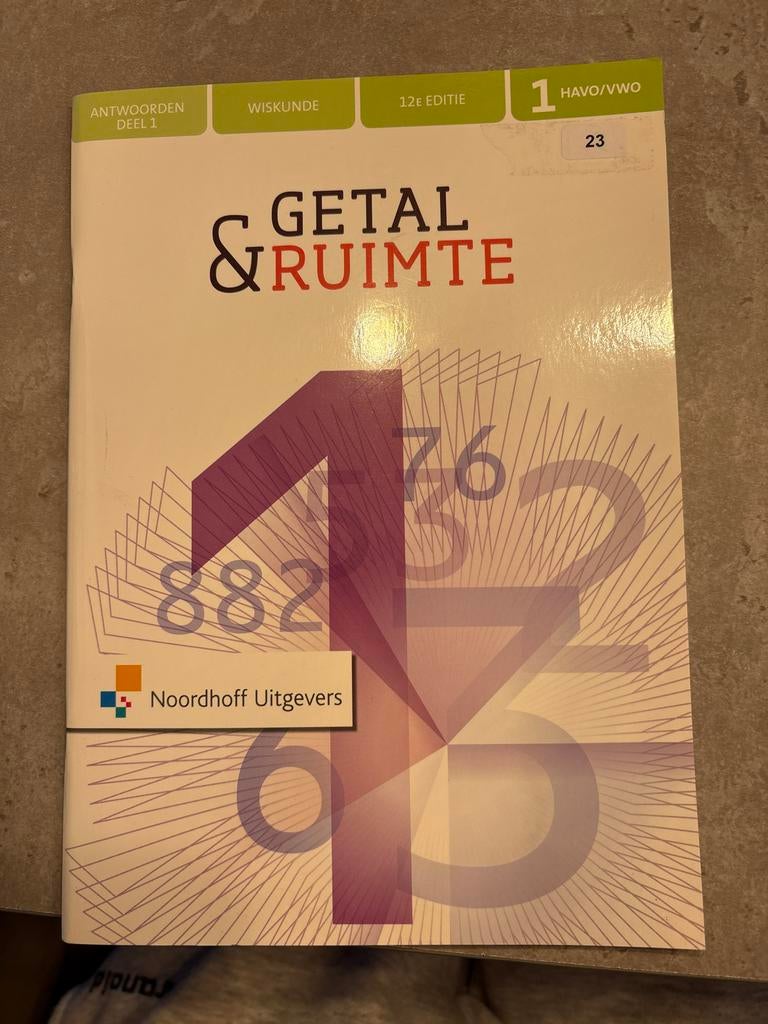 Getal & Ruimte 12e editie HAVO/VWO - Nieuw, Ophalen of Verzenden, Beta, Nieuw