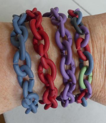 Trollbeads X Jewellery: 4 ARMBANDEN, samen voor €15,00 beschikbaar voor biedingen