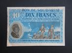 10 Franc Bon de Solidarité 1941 Frankrijk WW2 Type A (02), Verzamelen, Militaria | Tweede Wereldoorlog, Overige soorten, Overige typen