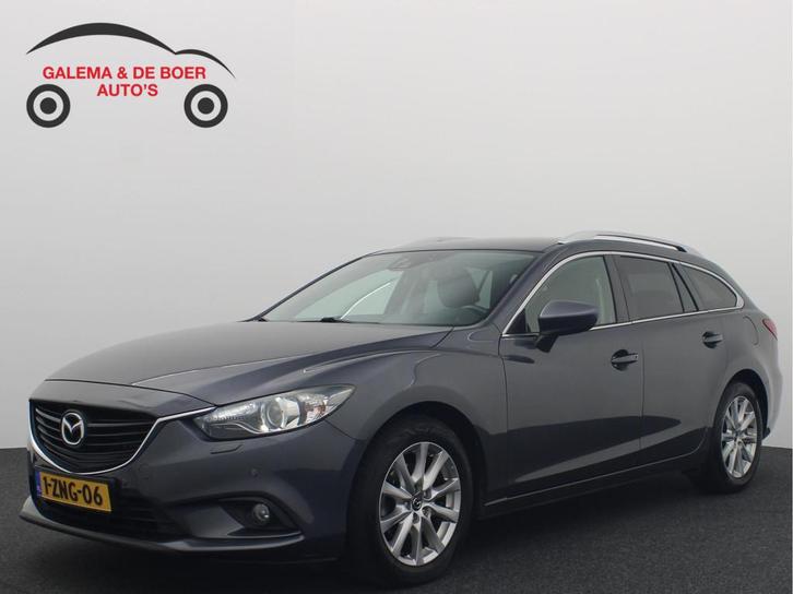 Mazda 6 Sportbreak 2.0 HP TS+ AUTOMAAT / XENON / STOELVERW /, Auto's, Mazda, Bedrijf, Te koop, 6 sportbreak, ABS, Airbags, Airconditioning