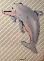 Dolfijn folieballon 60 x 61 cm NIEUW, Infosandrasgiftshop@gmail.com, Verjaardag, Nieuw, T