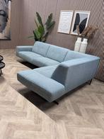 ZGAN Montel Traffic Hoekbank - Grijs/Blauw - 268 x 200, Huis en Inrichting, Ophalen, 250 tot 300 cm, -, -