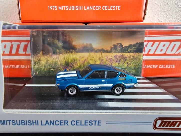 Matchbox Mitsubishi Lancer Celeste, Hobby en Vrije tijd, Modelauto's | Overige schalen, Nieuw, Auto, Verzenden