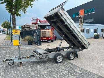 Saris P-kipper dump trailer beschikbaar voor biedingen