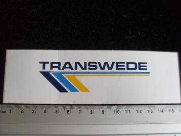 sticker transwede logo beschikbaar voor biedingen