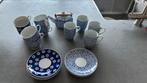 Blauw wit servies, Huis en Inrichting, Keuken | Servies, Ophalen, Zo goed als nieuw, Overige stijlen, Bord(en)