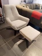 Montel Charles draaifauteuil (kleur grijs), Huis en Inrichting, Fauteuils, Nieuw, 75 tot 100 cm, Metaal, 75 tot 100 cm