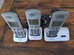 Philips DECT Telefoon D5003 Triple - t.e.a.b., Telecommunicatie, Vaste telefoons | Handsets en Draadloos, Ophalen, Gebruikt, 3 handsets
