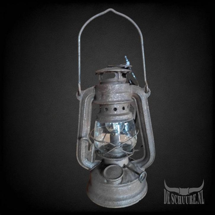 Roestkleurige Stormlantaarn met Timer, Huis en Inrichting, Lampen | Hanglampen, Ophalen