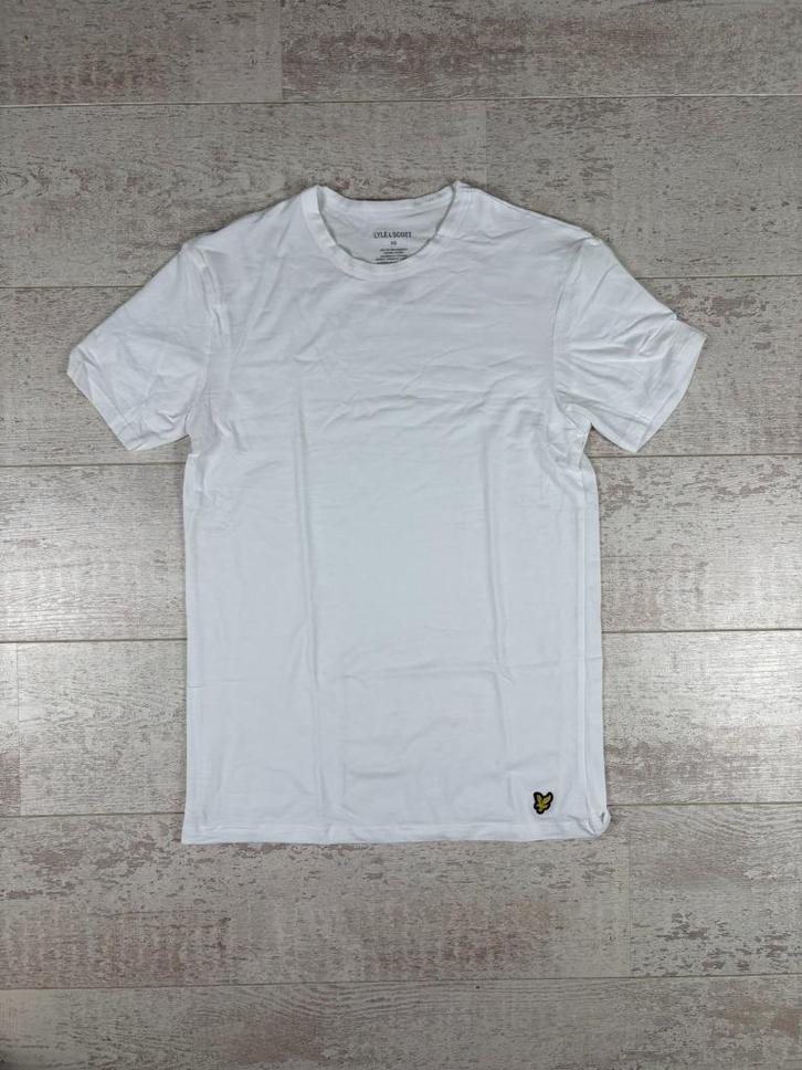 Lyle & Scott T-Shirt Wit - Helemaal nieuw - Maat XS/S/L/XL, Kleding | Heren, T-shirts, Nieuw, Maat 52/54 (L), Wit, Ophalen of Verzenden