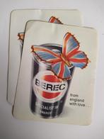 Twee stickers.  BEREC Energie drank., Verzamelen, Stickers, Ophalen of Verzenden, Zo goed als nieuw