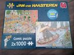 Opruiming Jan van Haasteren puzzels (2x1000 in één doos), Hobby en Vrije tijd, Denksport en Puzzels, Ophalen of Verzenden, 500 t/m 1500 stukjes