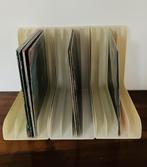 Boa Inter Weesp 3x LP-rek LP-houder LP-standaard creme, Ophalen of Verzenden, Audio en Video