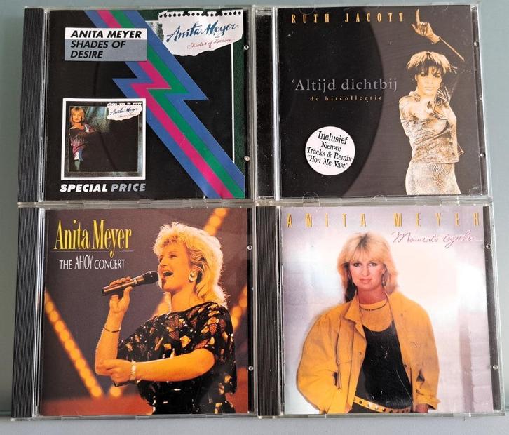 Cd's: 3 x Anita Meyer en 1x Ruth Jacott (prijs per stuk), Cd's en Dvd's, Cd's | Overige Cd's, Zo goed als nieuw, Ophalen