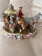 Porseleinen Koets - 28 cm, Antiek en Kunst, Ophalen of Verzenden