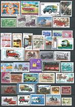 50 Postzegels met auto's, Postzegels en Munten, Postzegels | Thematische zegels, Verzenden, Gestempeld, Auto's
