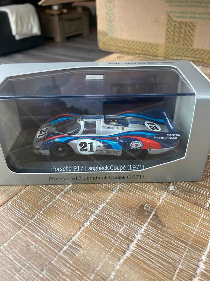 Minchamps Pors 917 Langheck-Coupé (1971) 1:43- Nieuw in doos, Hobby en Vrije tijd, Modelauto's | 1:43, Nieuw, Auto, Ophalen of Verzenden