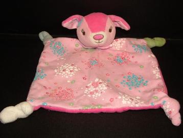 PRENATAL HERT HILLY KNUFFELDOEK VELOURS ROZE/LICHTROZE MET T beschikbaar voor biedingen