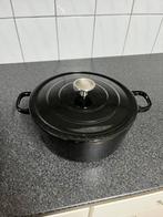 Zware gietijzeren braadpan pan . Royal van Kempen & Begeer, Gebruikt, Gietijzer, Ophalen of Verzenden, Keramische plaat