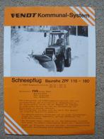 F 155 : Fendt Kommunal System, Verzenden, Nieuw, Folder