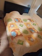 Tweepersoonsbed met traagschuim matras, Zwart, Tweepersoons, Ophalen of Verzenden, Zo goed als nieuw