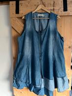 Leuke spijker blouse/gilet maat 50, Ophalen of Verzenden, Zo goed als nieuw, Maat 46/48 (XL) of groter, Blauw