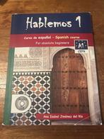 Hablemos 1 - Cursus Spaans met CD's, Boeken, Ophalen of Verzenden, Non-fictie