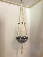 Macramé hanger plantenhanger Bunzlauhanger met kralen, Lies@bunzlaunoord.nl, Nieuw, Ophalen of Verzenden