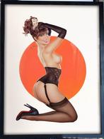 [Poster in Frame] Sexy Pin up art 18+ lingerie mancave, Verzamelen, Posters, Ophalen of Verzenden, Nieuw, A1 t/m A3, Film en Tv