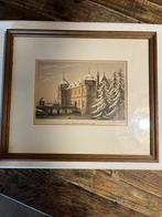 Steendr./ gravure Jachtslot Het Loo, Antiek en Kunst, Ophalen of Verzenden