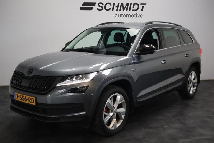 Skoda Kodiaq 1.5 TSI Style Automaat | Trekhaak | Leder | Sta, Auto's, Skoda, Bedrijf, Te koop, Kodiaq, ABS, Achteruitrijcamera
