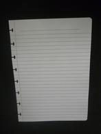 Gelinieerde pagina correctbook / lijntjes bladzijde, Ophalen of Verzenden, Zo goed als nieuw