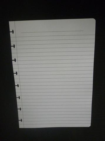 Gelinieerde pagina correctbook / lijntjes bladzijde beschikbaar voor biedingen