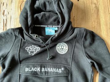 Black Bananas Hoodie - Zwart maat 128 beschikbaar voor biedingen