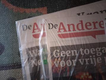 Af te halen stapel van De Andere Krant beschikbaar voor biedingen