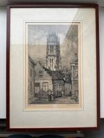 Ets van Zaltbommel door Hendrik de Laat, Antiek en Kunst, Ophalen of Verzenden