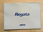 Autofolder/Brochure Fiat Regata 1986, Ophalen of Verzenden, Nieuw, Overige merken