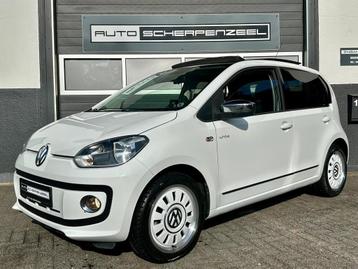 Volkswagen Up! 1.0 Hiigh-up! White | PANO | LEDER | NAVI | beschikbaar voor biedingen