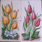 Authentieke Friese tegeltjes, Ophalen of Verzenden